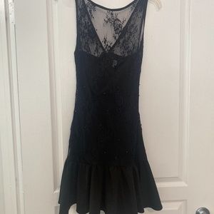 Black Semi Formal Party Dress